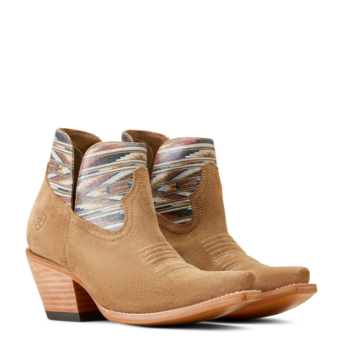Ariat Women’s Hazel Chimayo Dijon Roughout/Santa Fe Mustard