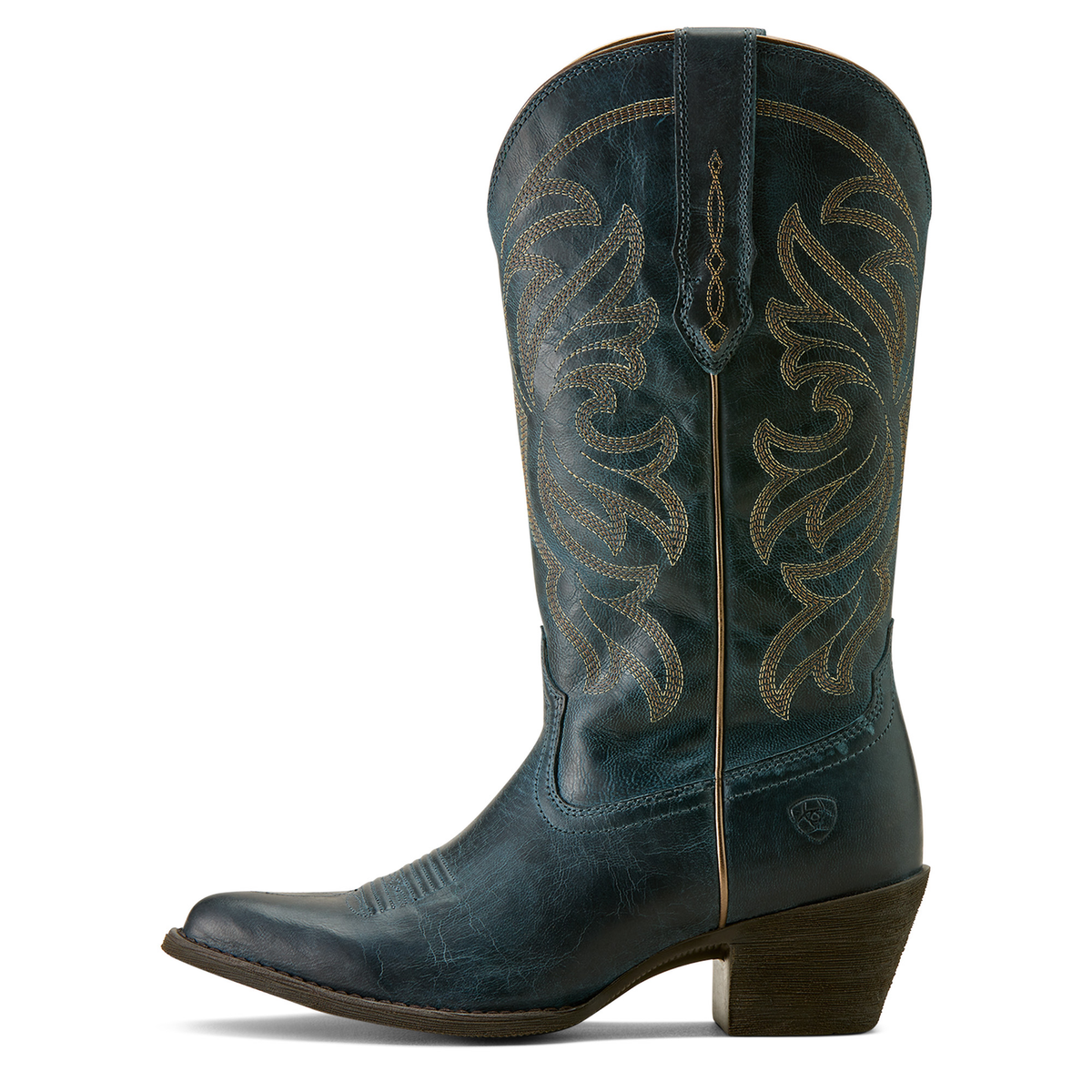 Ariat Womens Heritage J Toe Western Boot - Fresh Denim