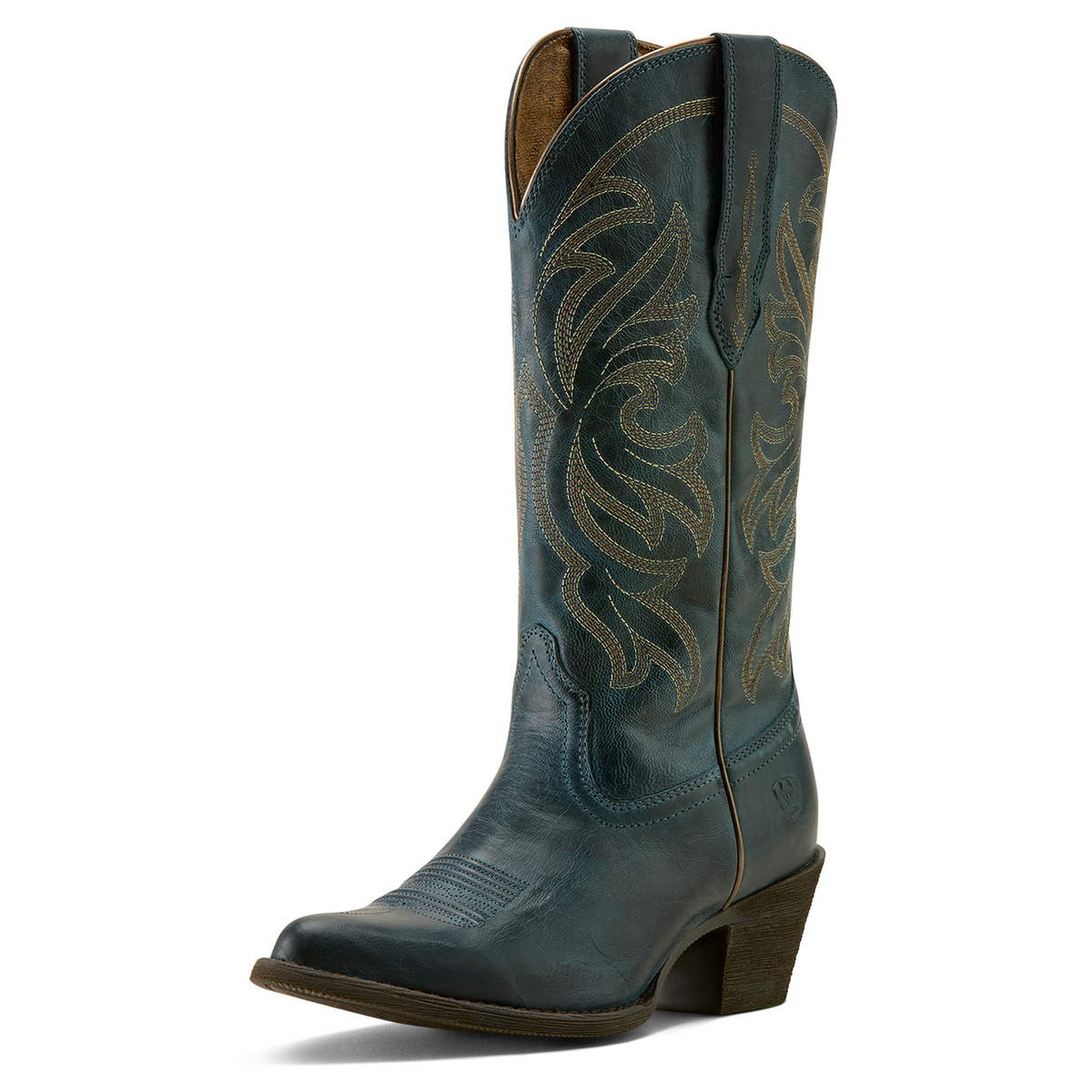 Ariat Womens Heritage J Toe Western Boot - Fresh Denim