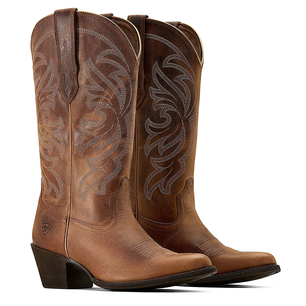 Ariat Womens Heritage J Toe Western Boot - Mesa Tan