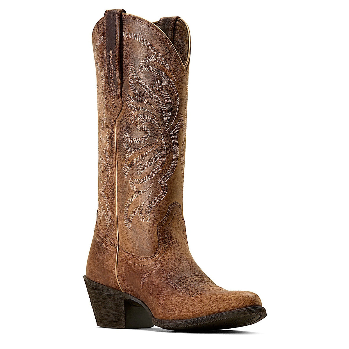 Ariat Womens Heritage J Toe Western Boot - Mesa Tan