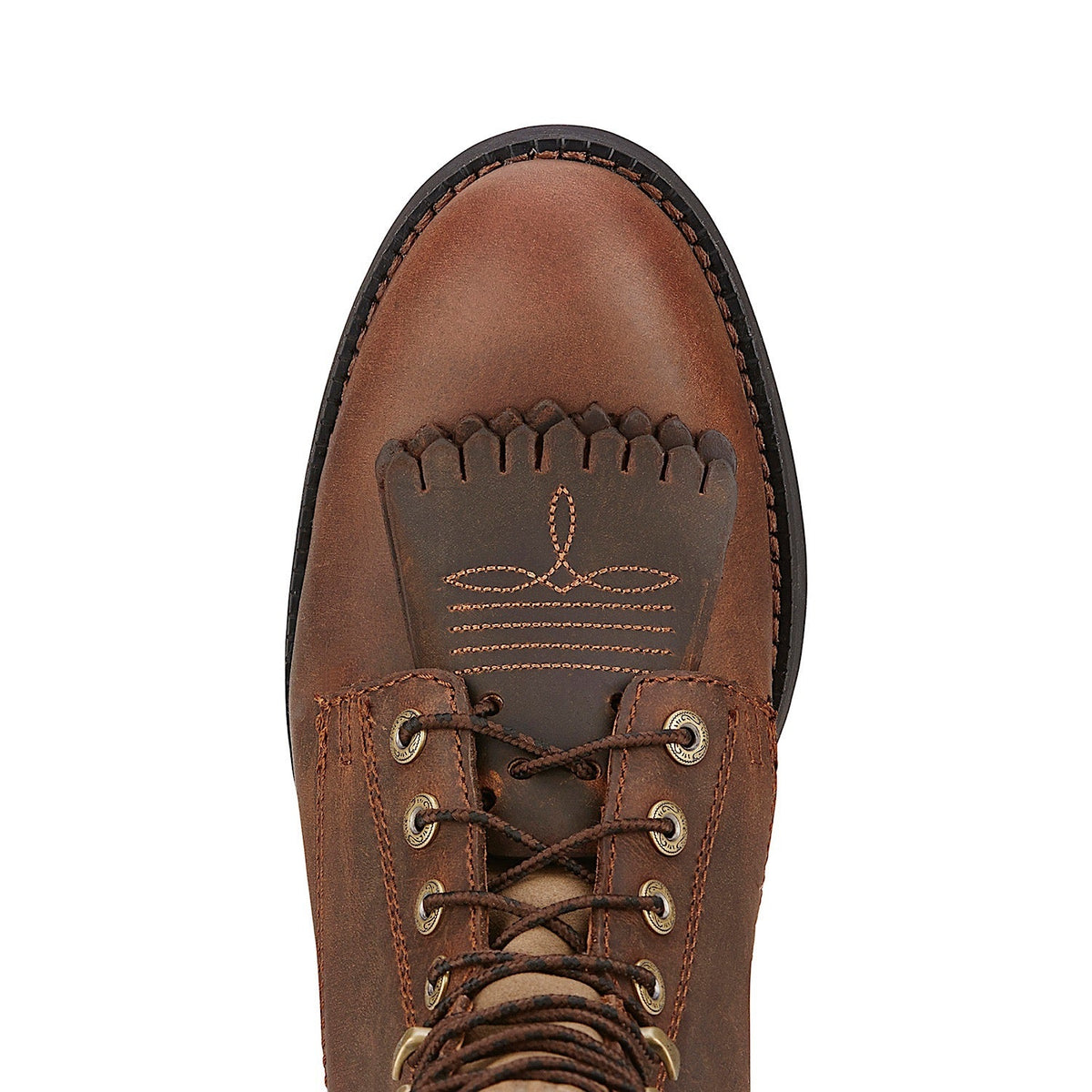 Ariat Womens Heritage Lacer Distressed Brown