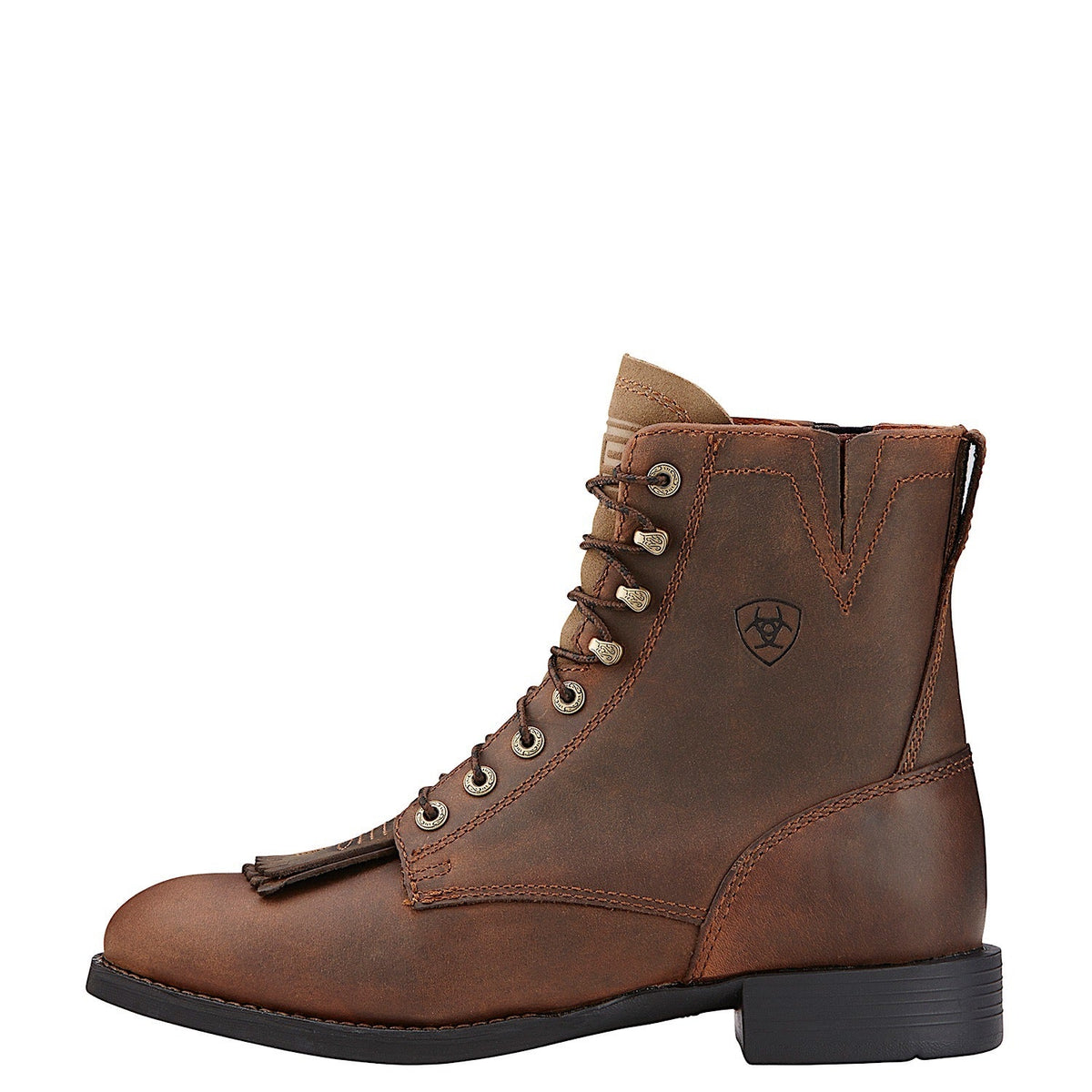 Ariat Womens Heritage Lacer Distressed Brown