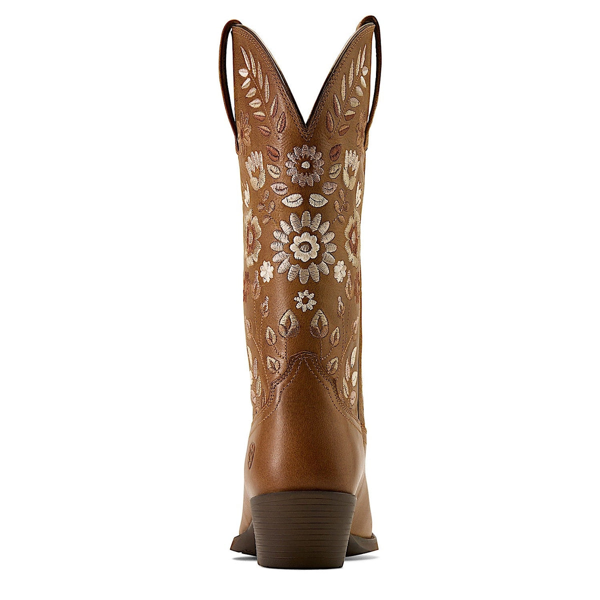 Ariat Womens Heritage Meadow R Toe Western Boot - Toasty Tan