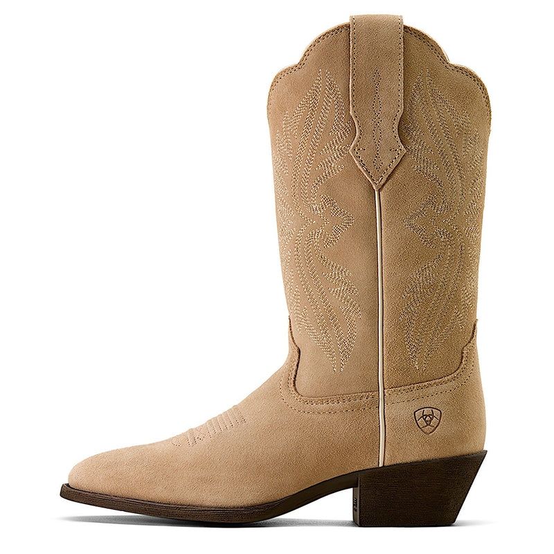 Ariat Women’s Heritage R Toe Stretch Fit Western Boot - Truly Taupe