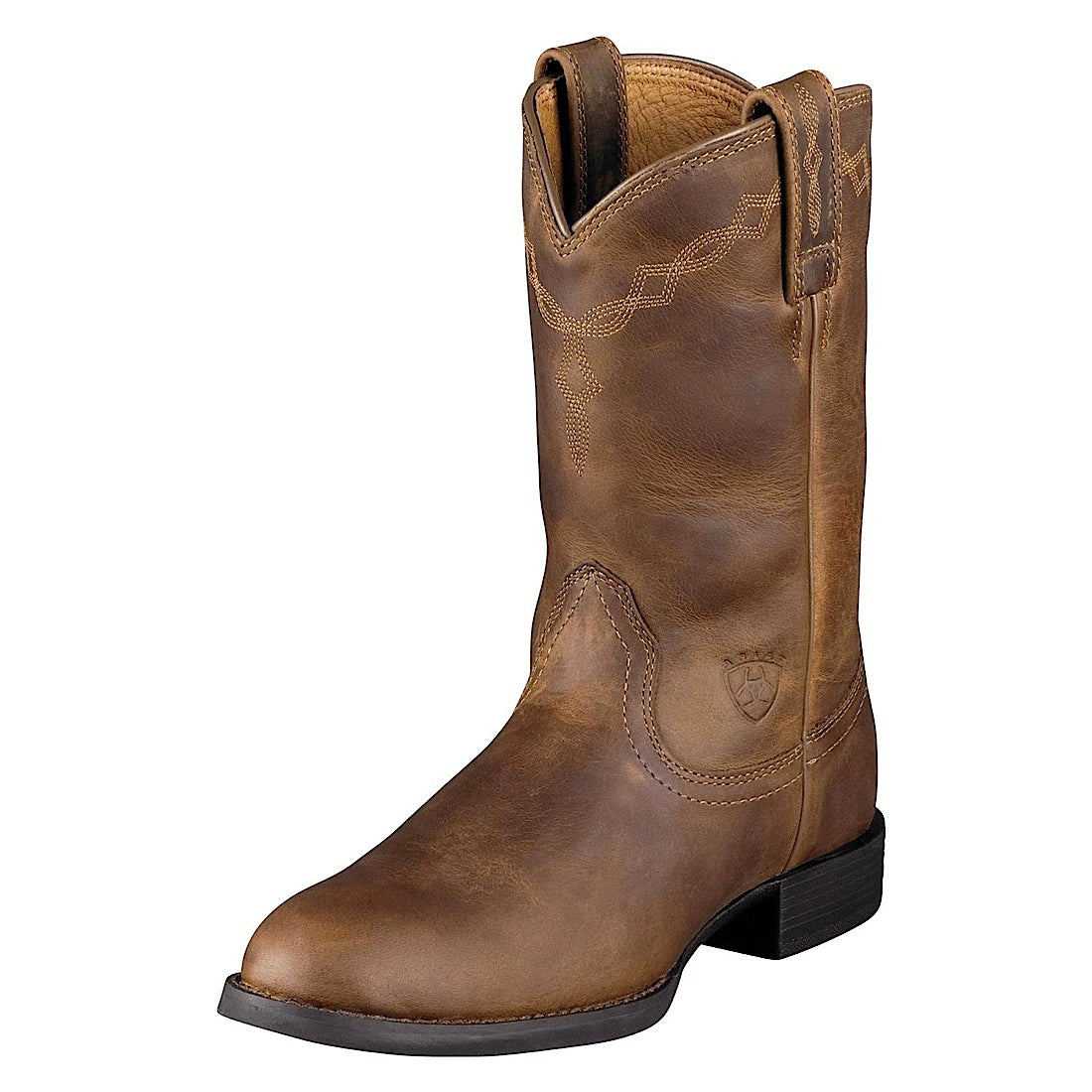 Buy Ariat Womens Heritage Roper Distressed Brown Best Price