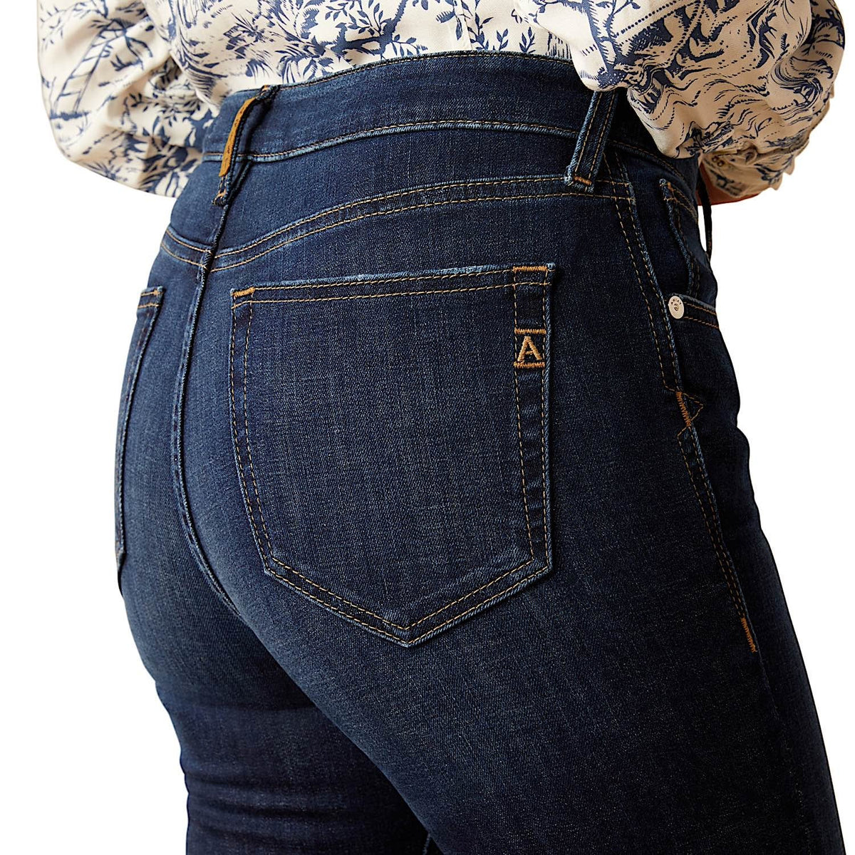 Ariat Women’s High Rise Bridle Skinny Jean - Puerto Rico