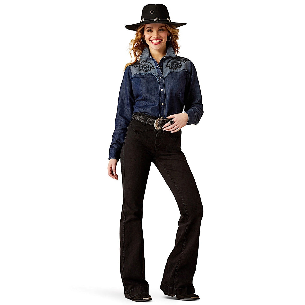 Ariat Women’s High Rise Slim Trouser - Dixie Valencia