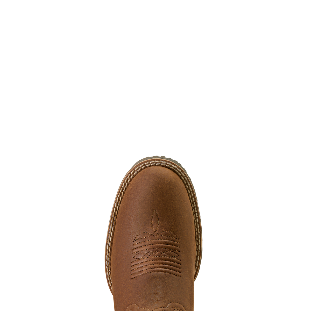 Ariat Womens Hybrid Ranchward W Toe Western Boot - Frontier Brown