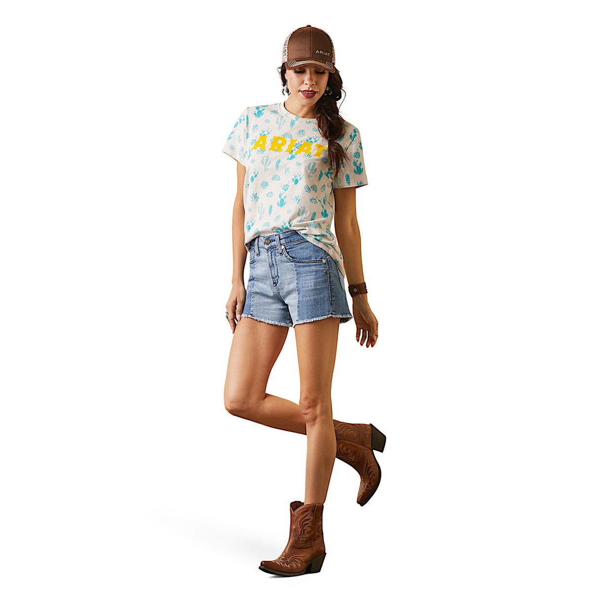 Ariat Womens Jazmine 3’’ Shorts Blue Shades