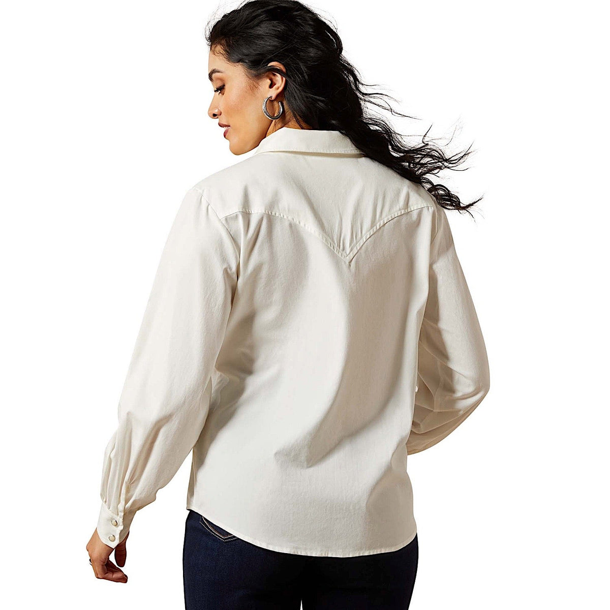 Ariat Women’s Jolie Shirt - White Alyssum