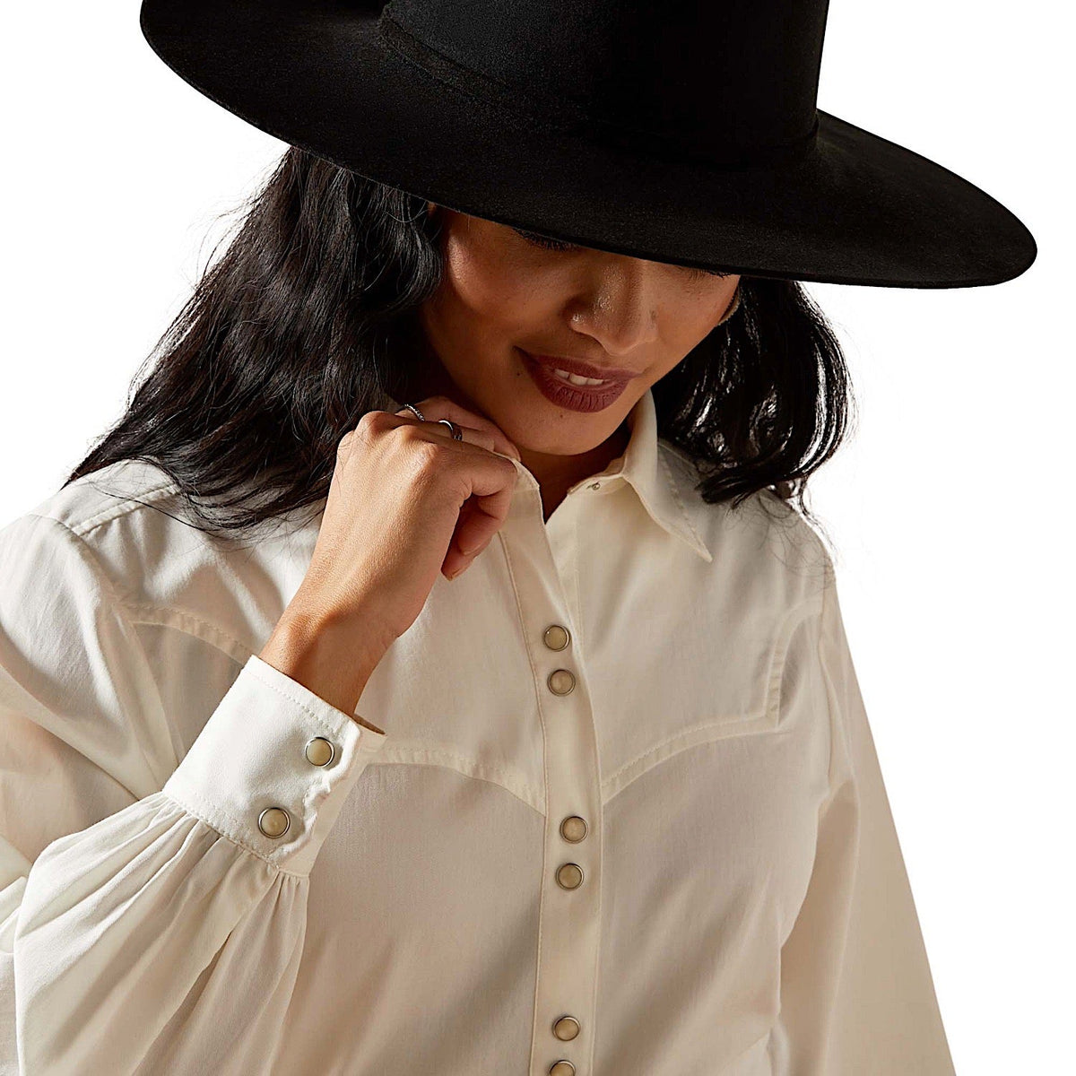 Ariat Women’s Jolie Shirt - White Alyssum