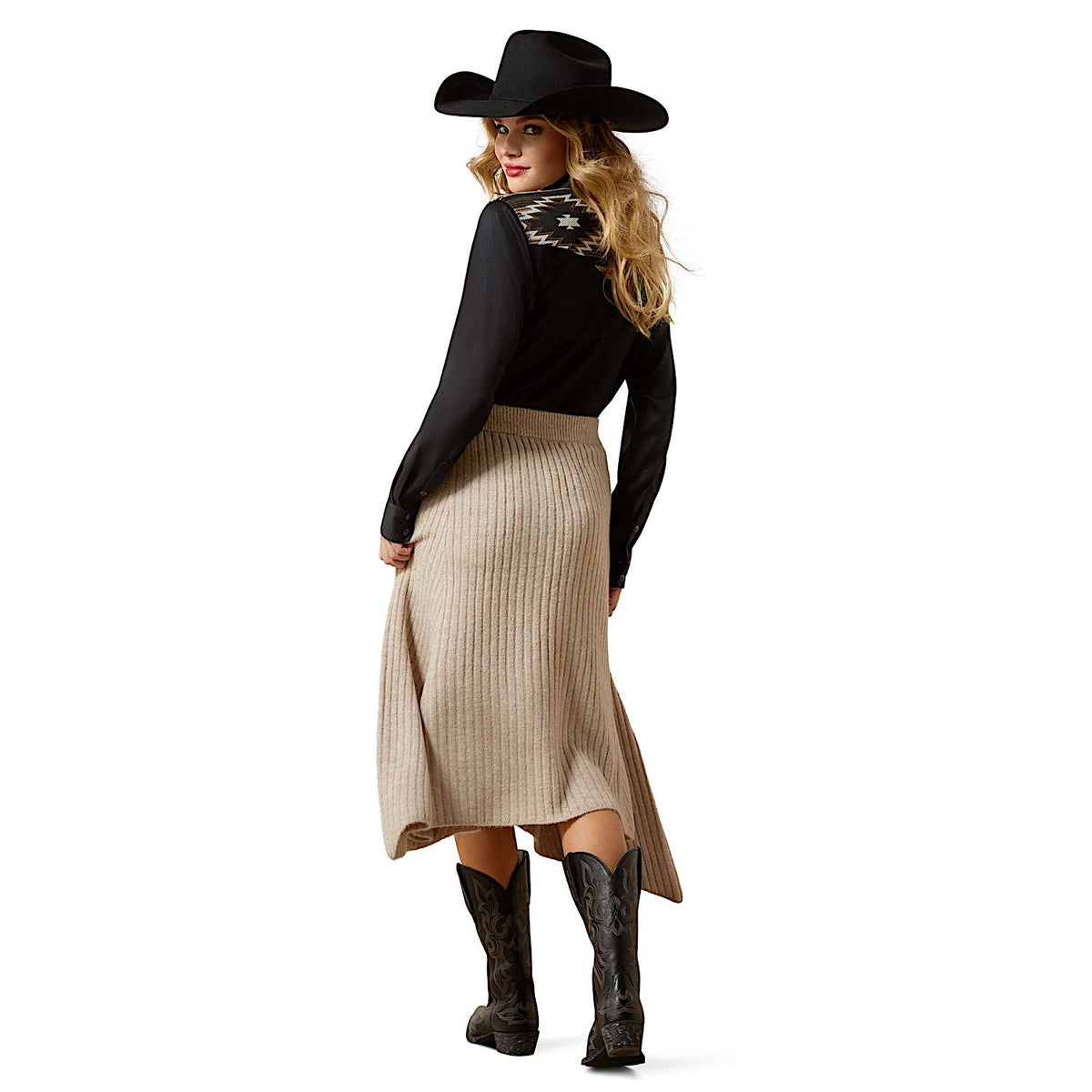 Ariat Women’s Juno Skirt - Oatmeal Heather
