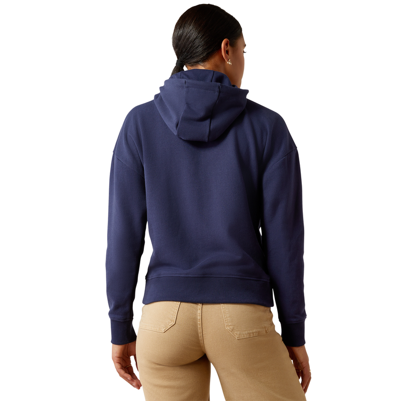 Ariat Women’s Just Hoodie - Navy Eclipse - Ariat Womens Hoodies