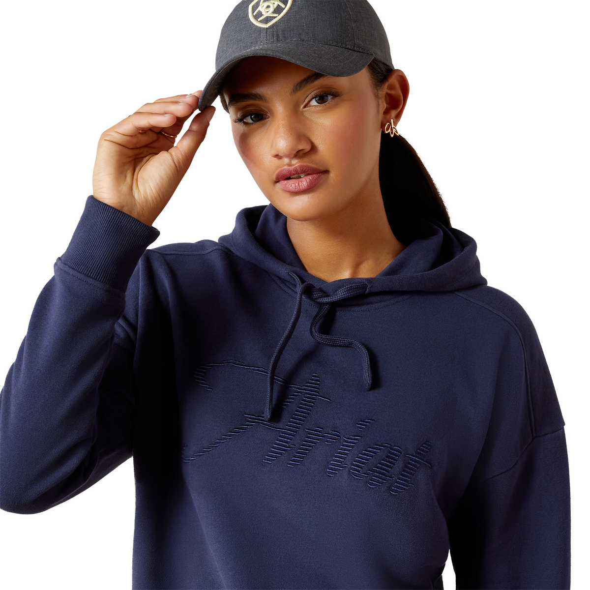 Ariat Women’s Just Hoodie - Navy Eclipse - Ariat Womens Hoodies