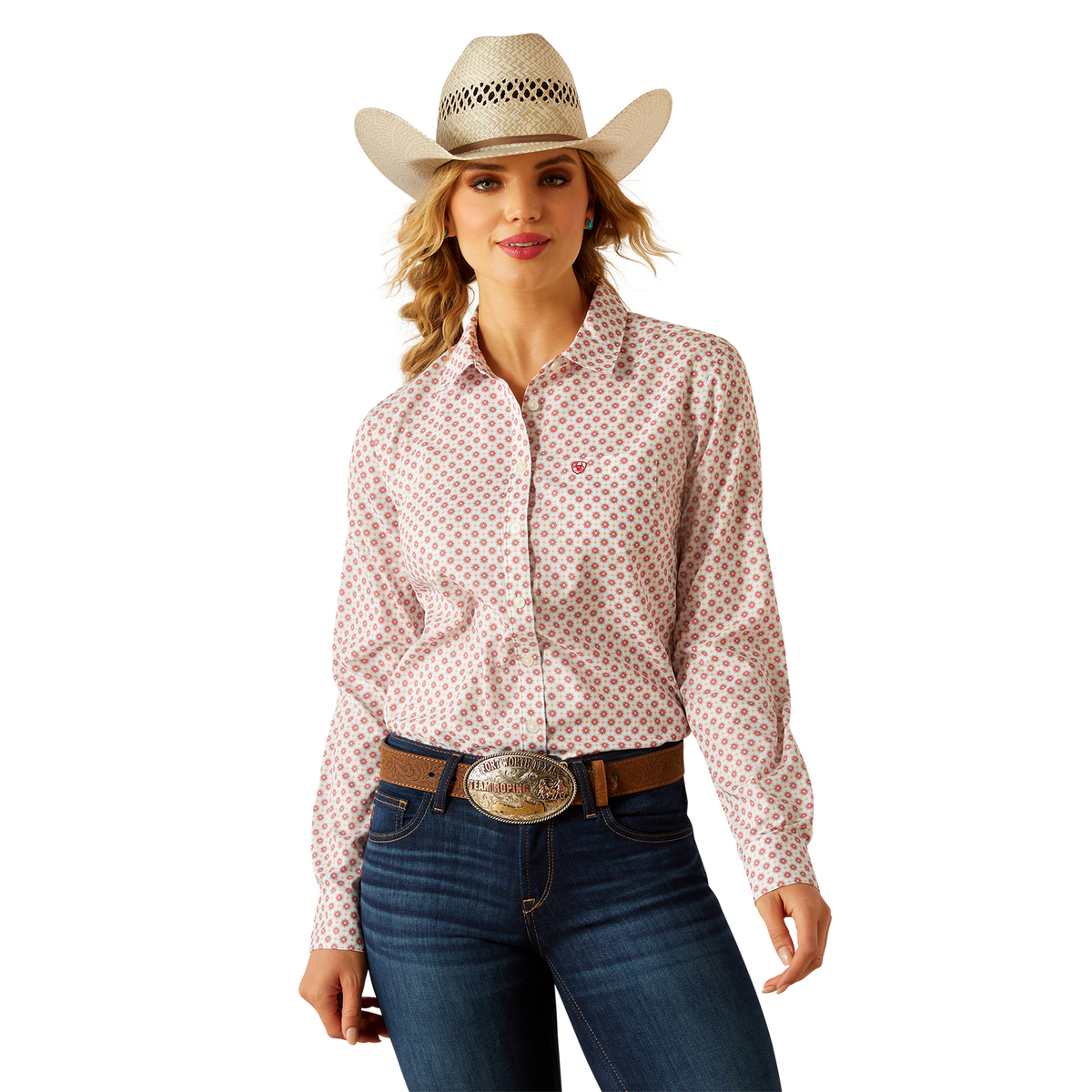 Ariat Womens Kirby Pro Shirt - Elio Geo