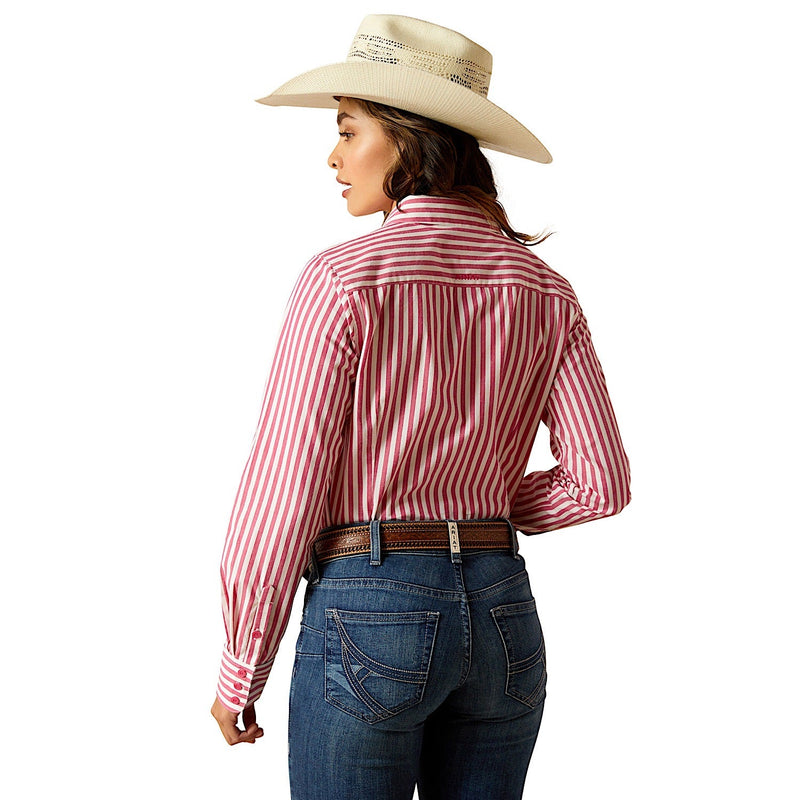 Ariat Women’s Kirby Stretch Shirt - Peacock Stripe