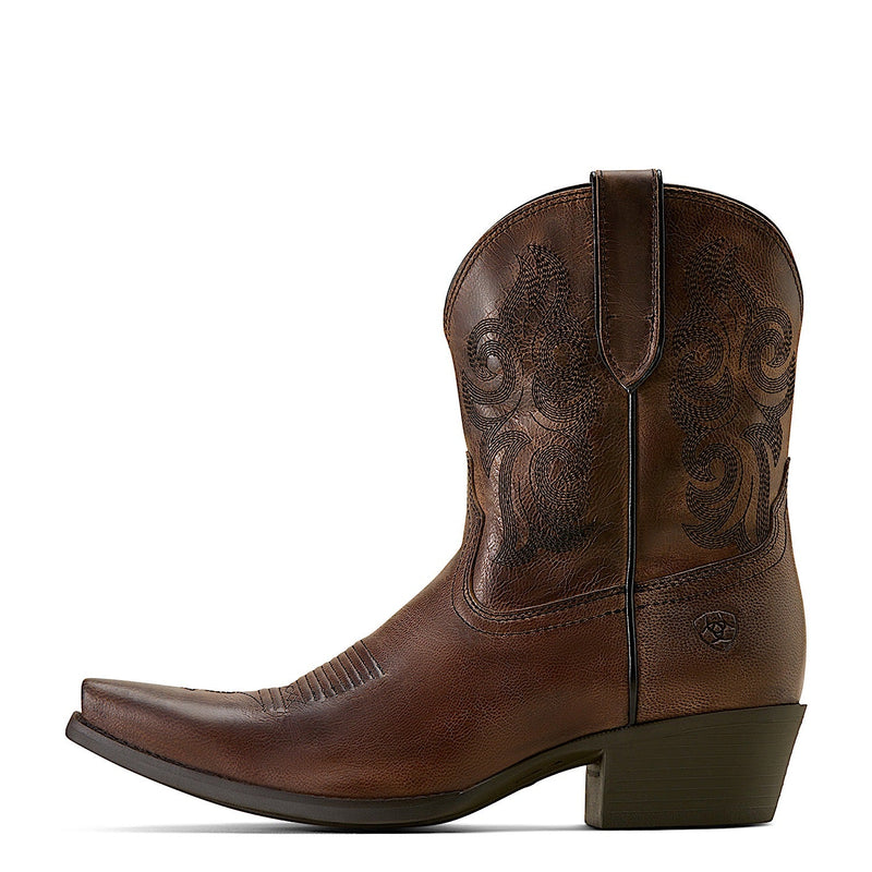 Ariat Womens Lacona X Toe Western Boot - Mesa Brown
