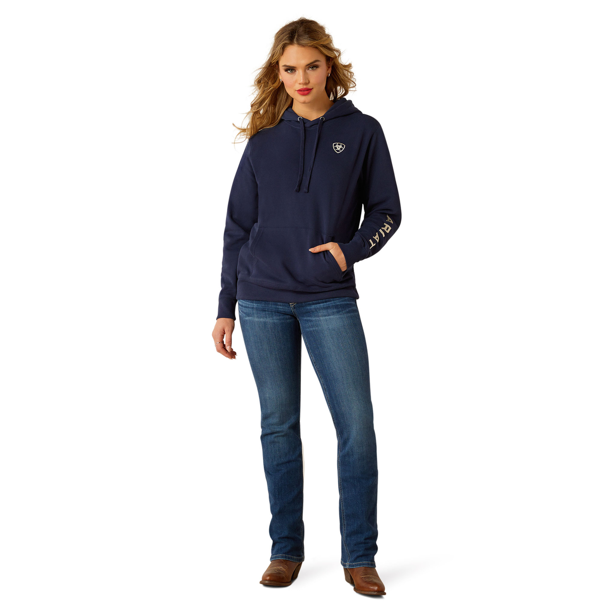 Ariat Women’s Ariat Logo 2.0 Hoodie - Black Iris - Ariat Womens Hoodies