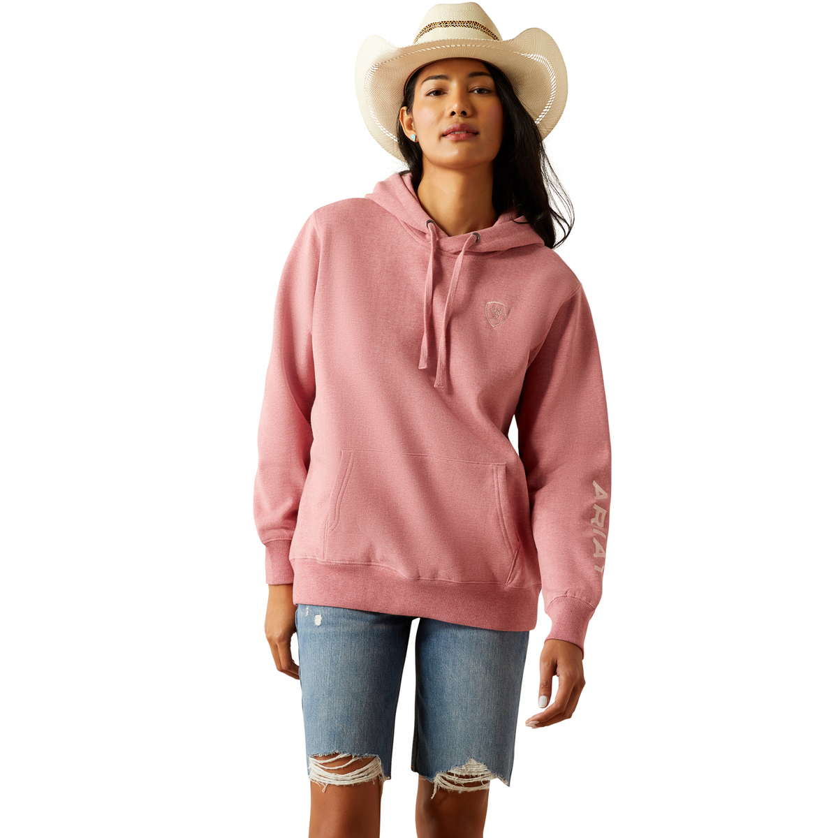 Ariat Women’s Ariat Logo 2.0 Hoodie - Rose Wine - XS Aus 6 - Ariat Womens Hoodies