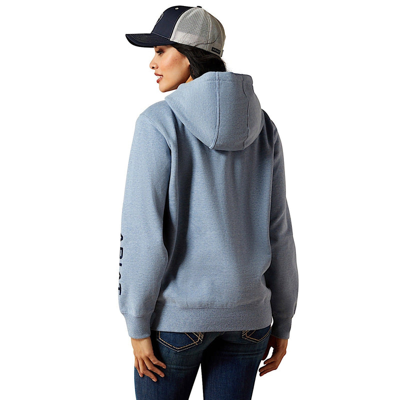 Ariat Women’s Logo 2.0 Hoodie - Vintage Indigo Heather