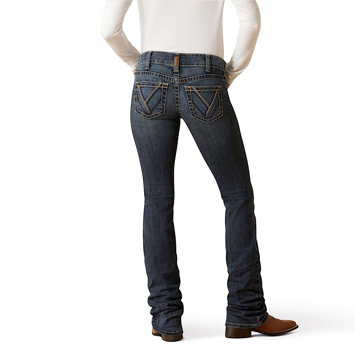 Ariat Women’s Low Rise Freya Boot Leg Jean - Pasadena