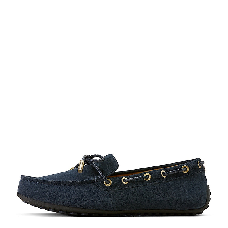 Ariat Womens Margot Driving Moc - Navy Suede