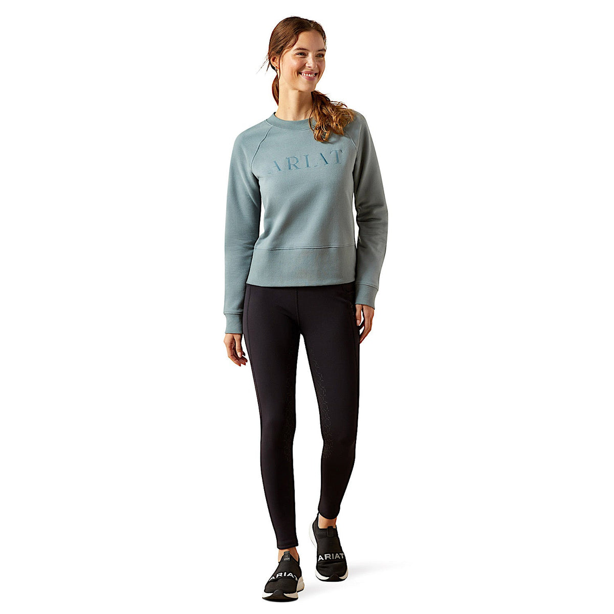 Ariat Womens Martine Sweatshirt - Steel Sage