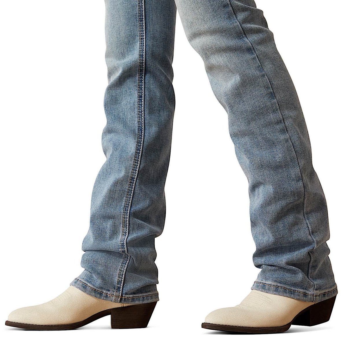Ariat Women’s Mid Rise Mallory Straight Leg Jean - Oklahoma