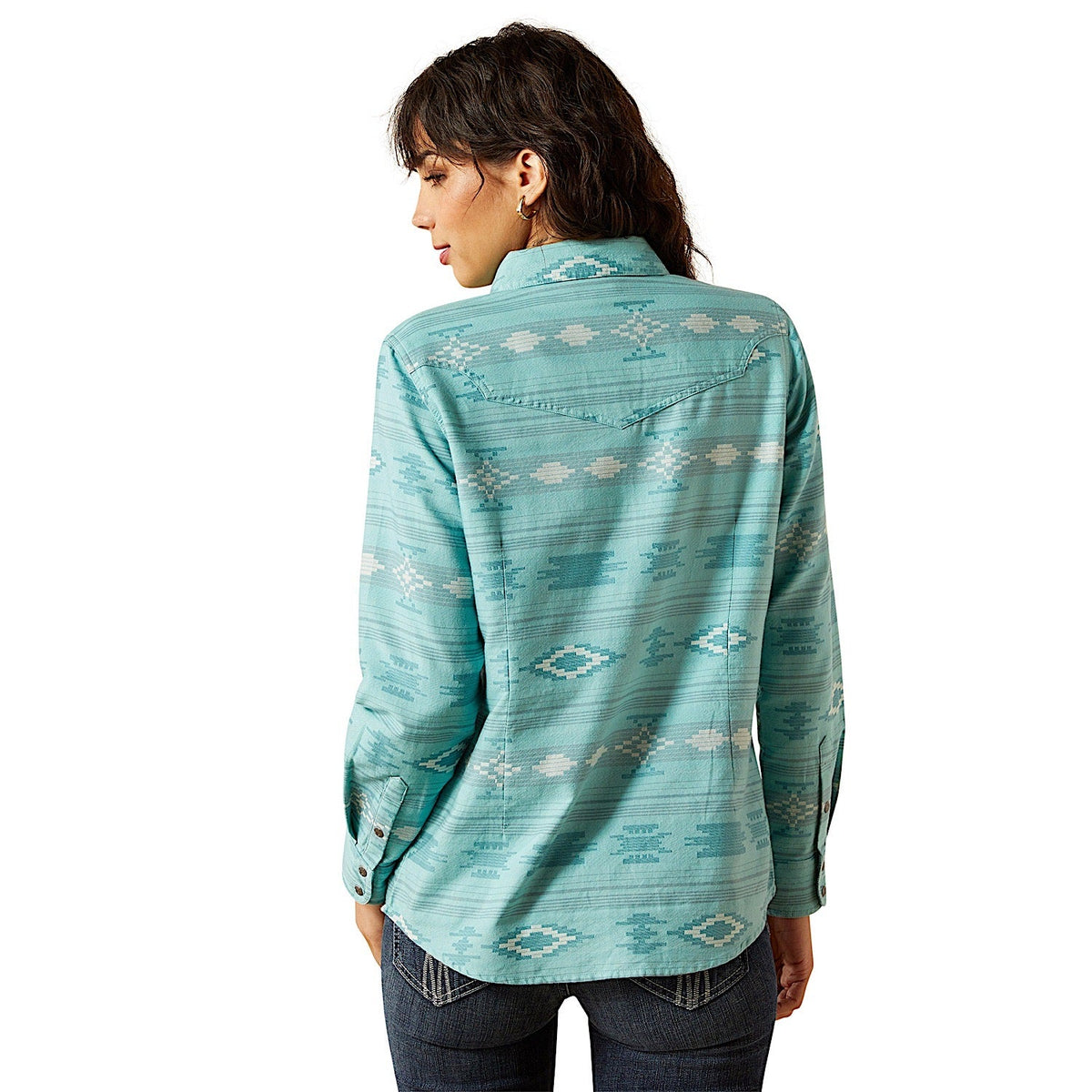 Ariat Womens Montana Western Shirt - Montana Blanket JCD