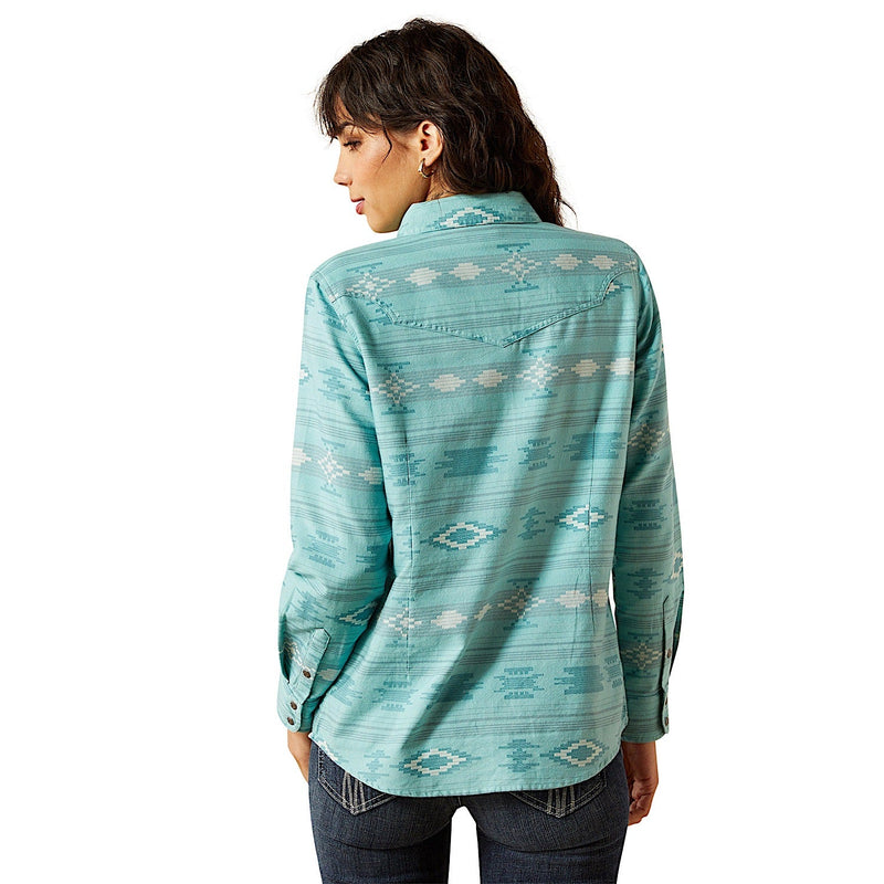 Ariat Womens Montana Western Shirt - Montana Blanket JCD