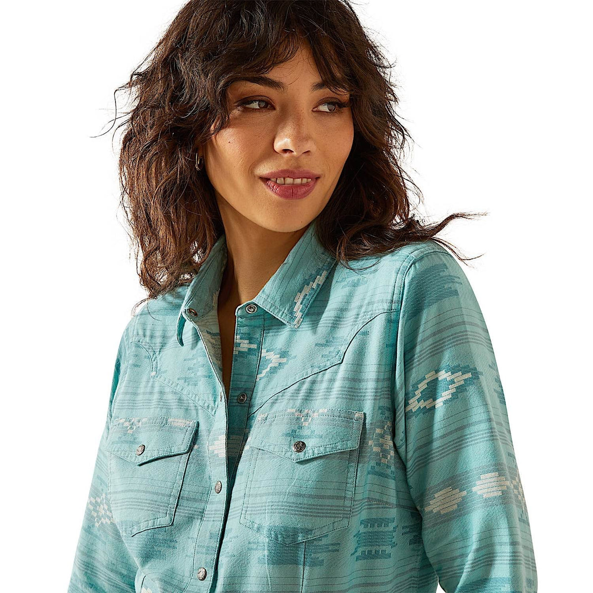 Ariat Womens Montana Western Shirt - Montana Blanket JCD