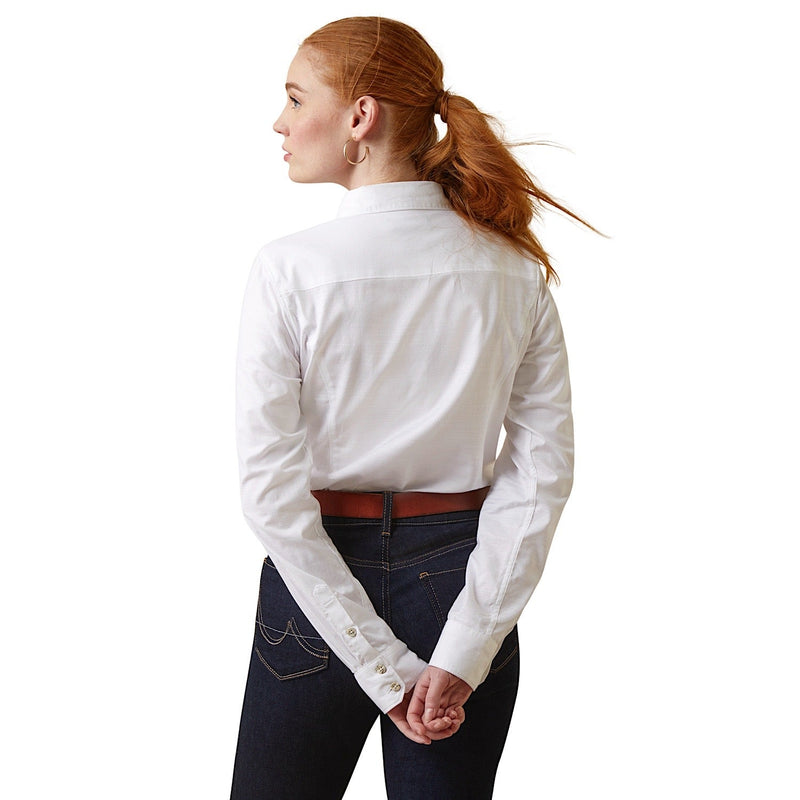 Ariat Womens Muir Blouse White - Ariat Womens Tops