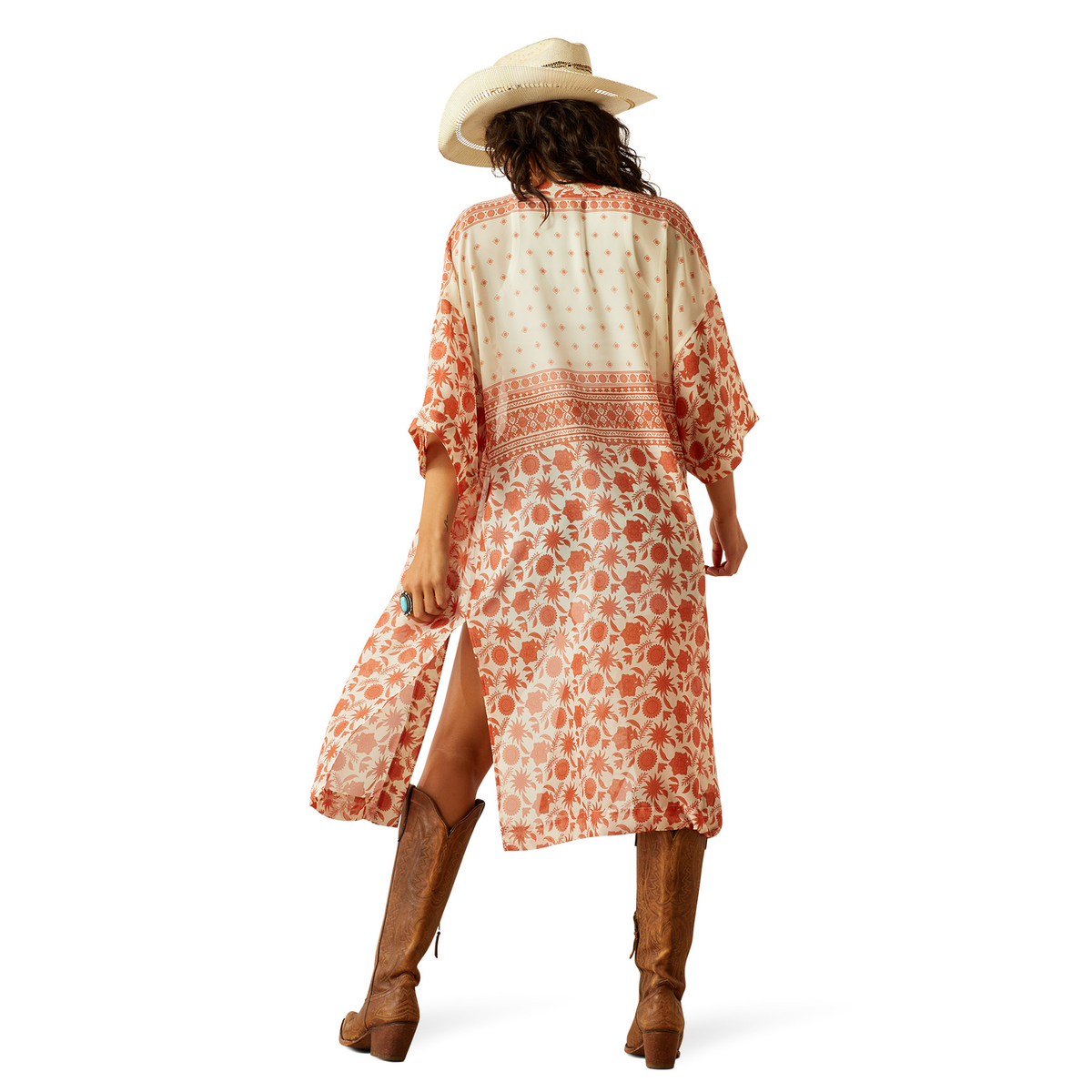 Ariat Womens Paige Duster - Senora Border Print