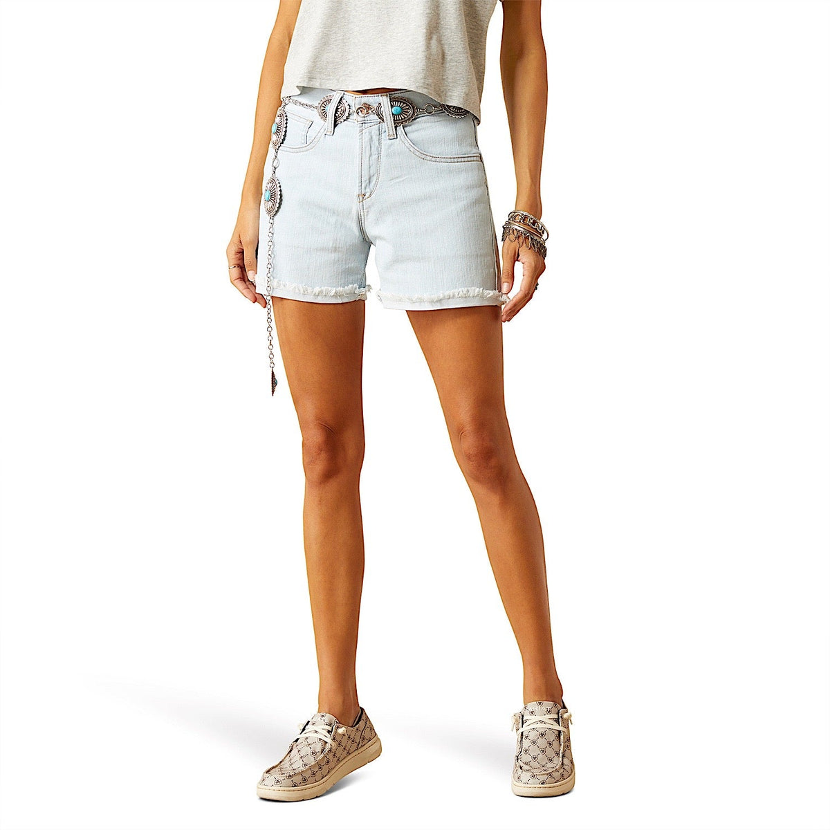 Ariat Women’s Perfect Rise 5’’ Short - Ophelia Ice