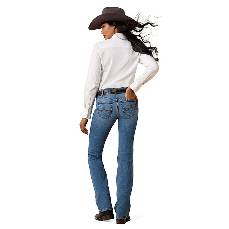 Ariat Womens Perfect Rise Acclimatise Nayelli Boot Cut Jeans - Panama