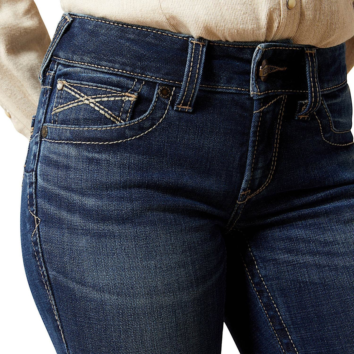 Ariat Womens Perfect Rise Adalynne Boot Cut Jeans - Barryessa