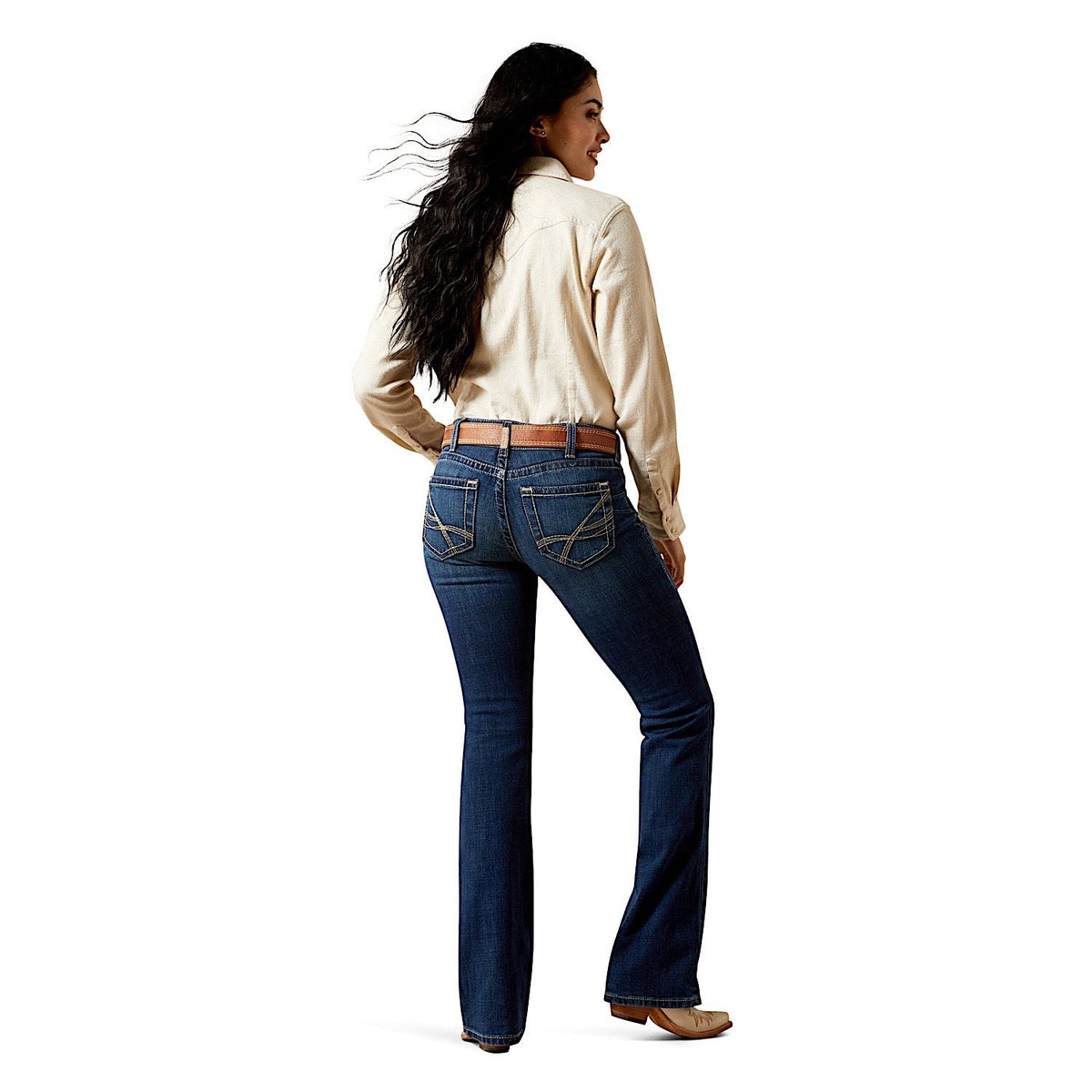 Ariat Womens Perfect Rise Adalynne Boot Cut Jeans - Barryessa