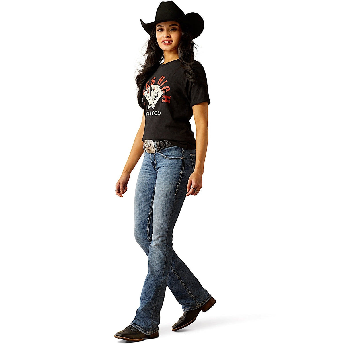 Ariat Women’s Perfect Rise Brittany Boot Cut Jean - Indiana