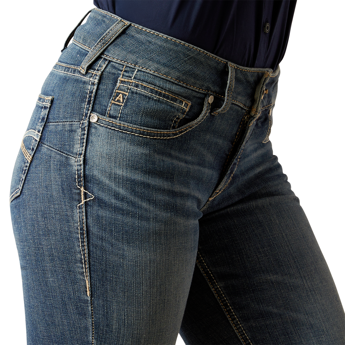 Ariat Womens Perfect Rise Byrdie Boot Cut Jeans - Toronto