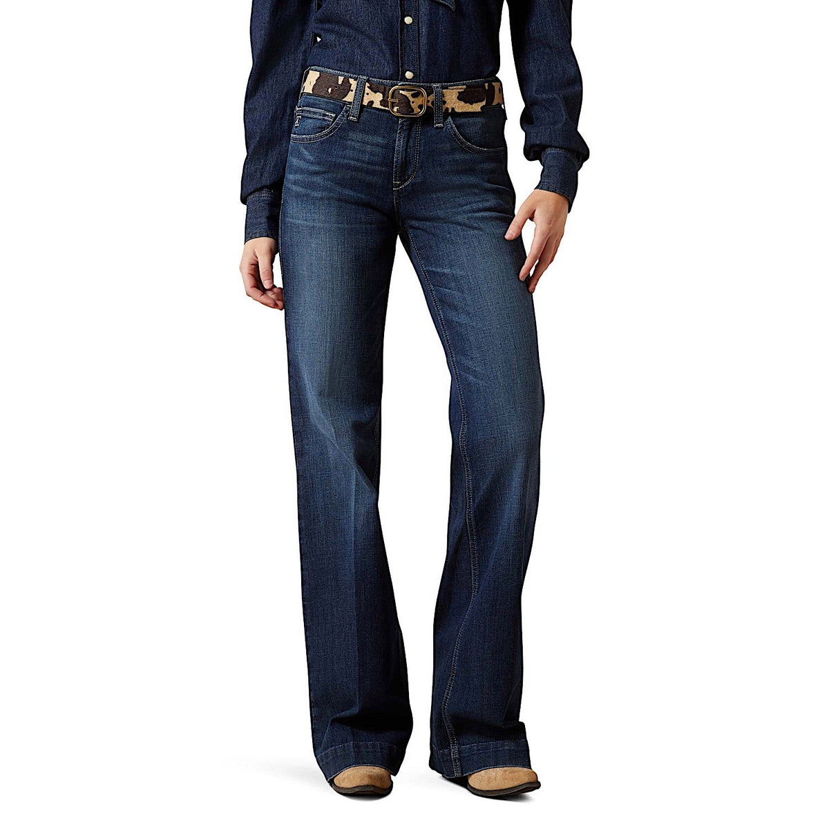 Ariat Womens Perfect Rise Catalaya Trouser Jeans - Plumas