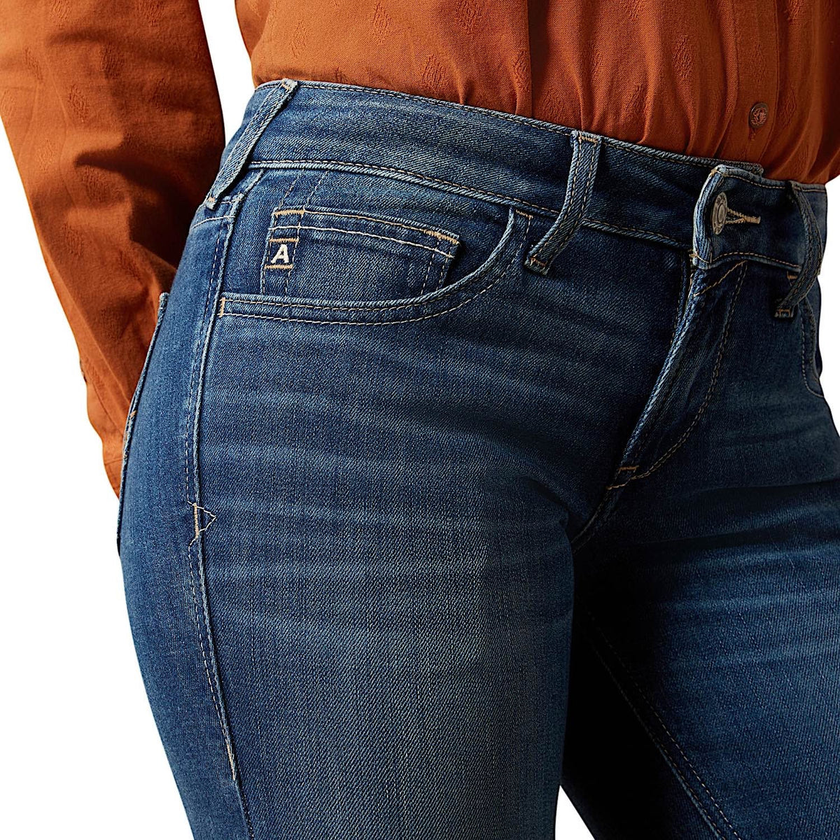 Ariat Womens Perfect Rise Lislie Slim Trouser Jeans - Vermont