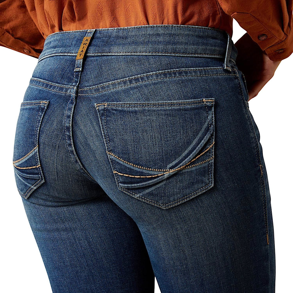 Ariat Womens Perfect Rise Lislie Slim Trouser Jeans - Vermont