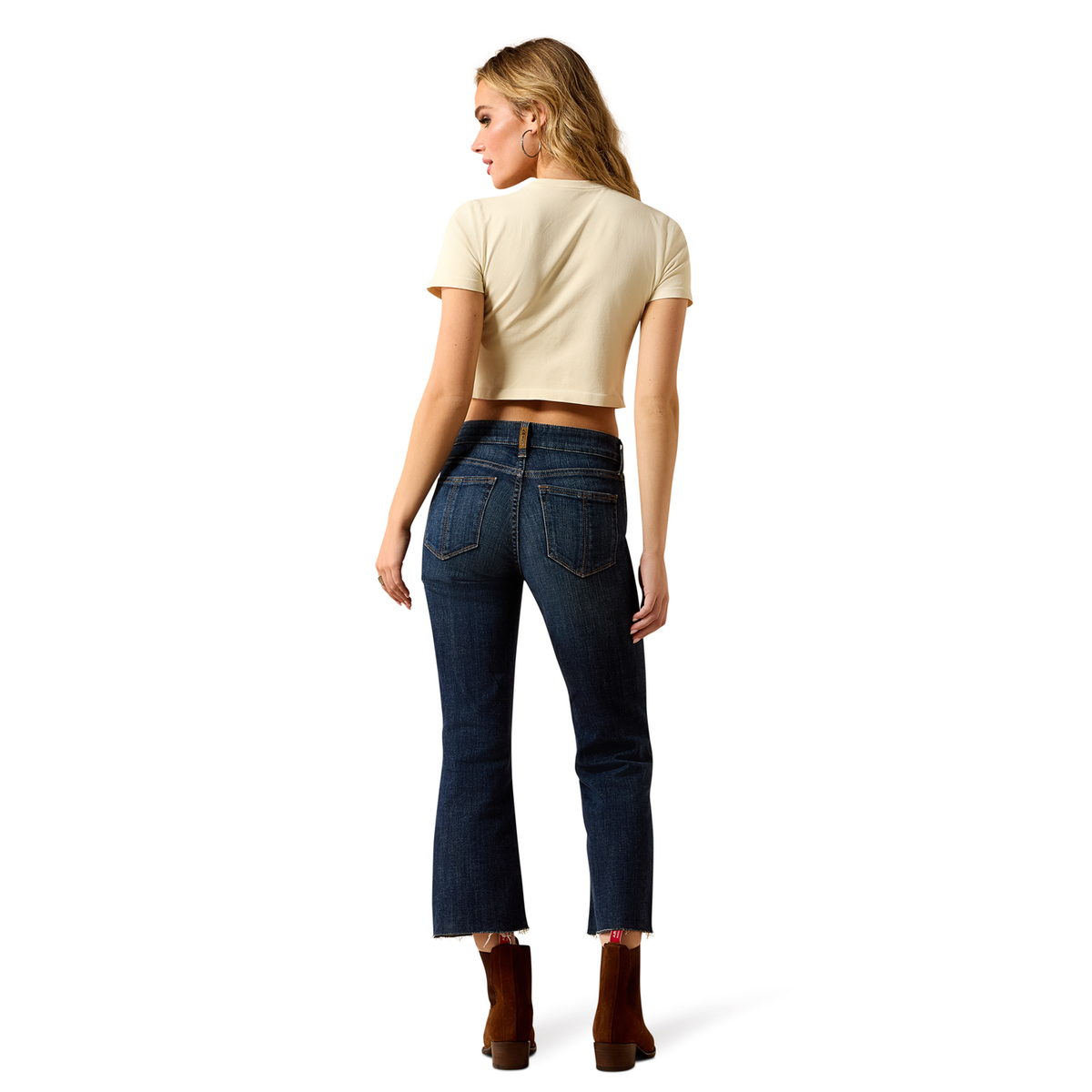 Ariat Womens Perfect Rise Lucy Kick Flare Jean - Rascal