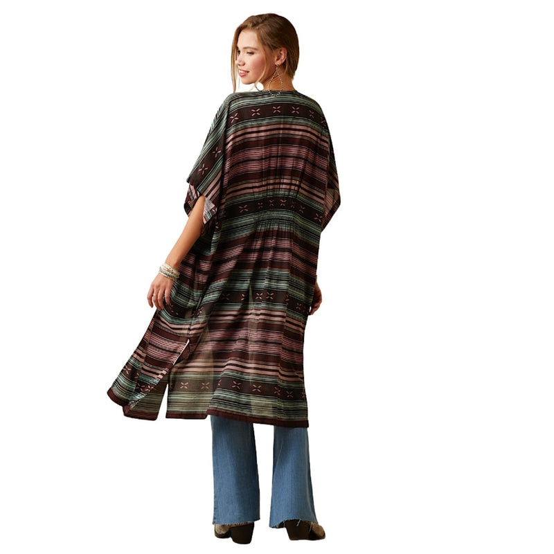 Ariat Womens Picture Perfect Duster Southwest Serape Stripe - Ariat Womens Jackets & Vests
