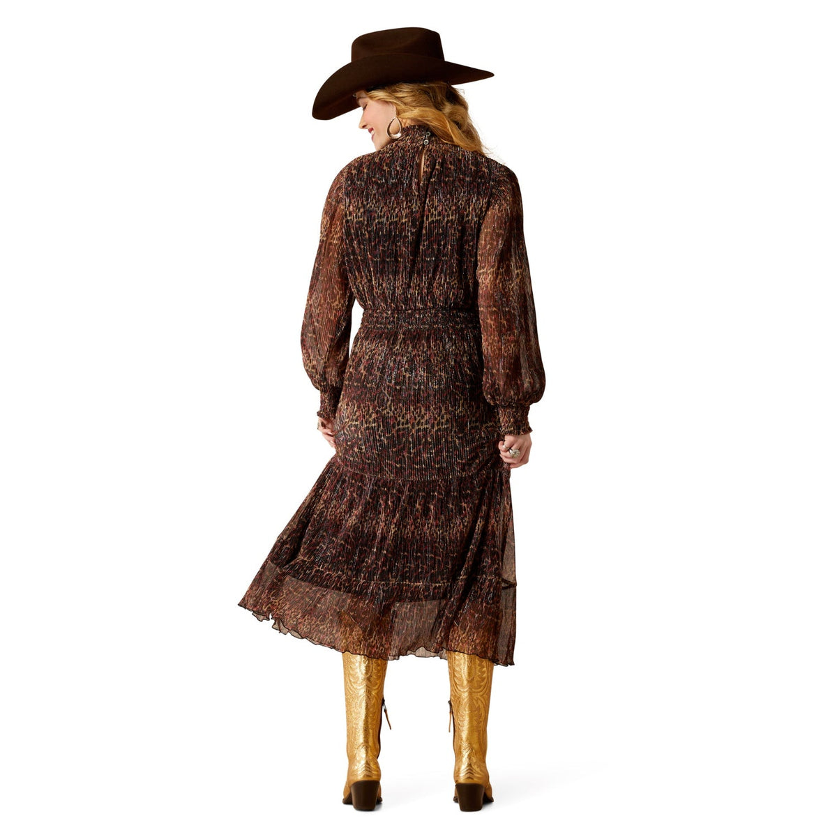 Ariat Women’s Plume Dress - Leopard Mesh