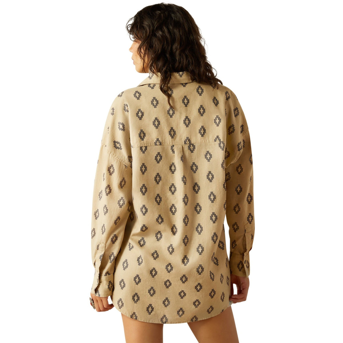 Ariat Womens Poppy Summer Overshirt Shirt - Isela Southwest Print