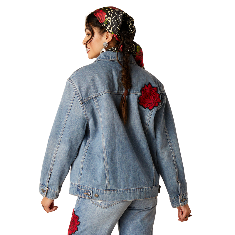 Ariat Women’s Quincy Trucker Denim Jacket Anaheim - Ariat Womens Tops