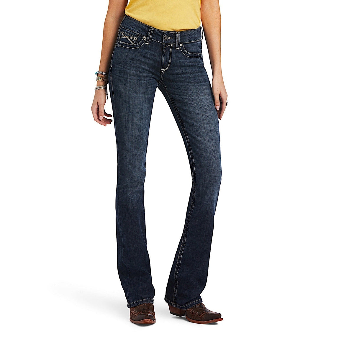 Ariat Women’s R.E.A.L Perfect Rise Lexie Boot Cut Jean - Missouri