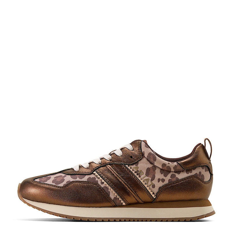 Ariat Womens Ranch Runner Shoe - Bronzed Leopard